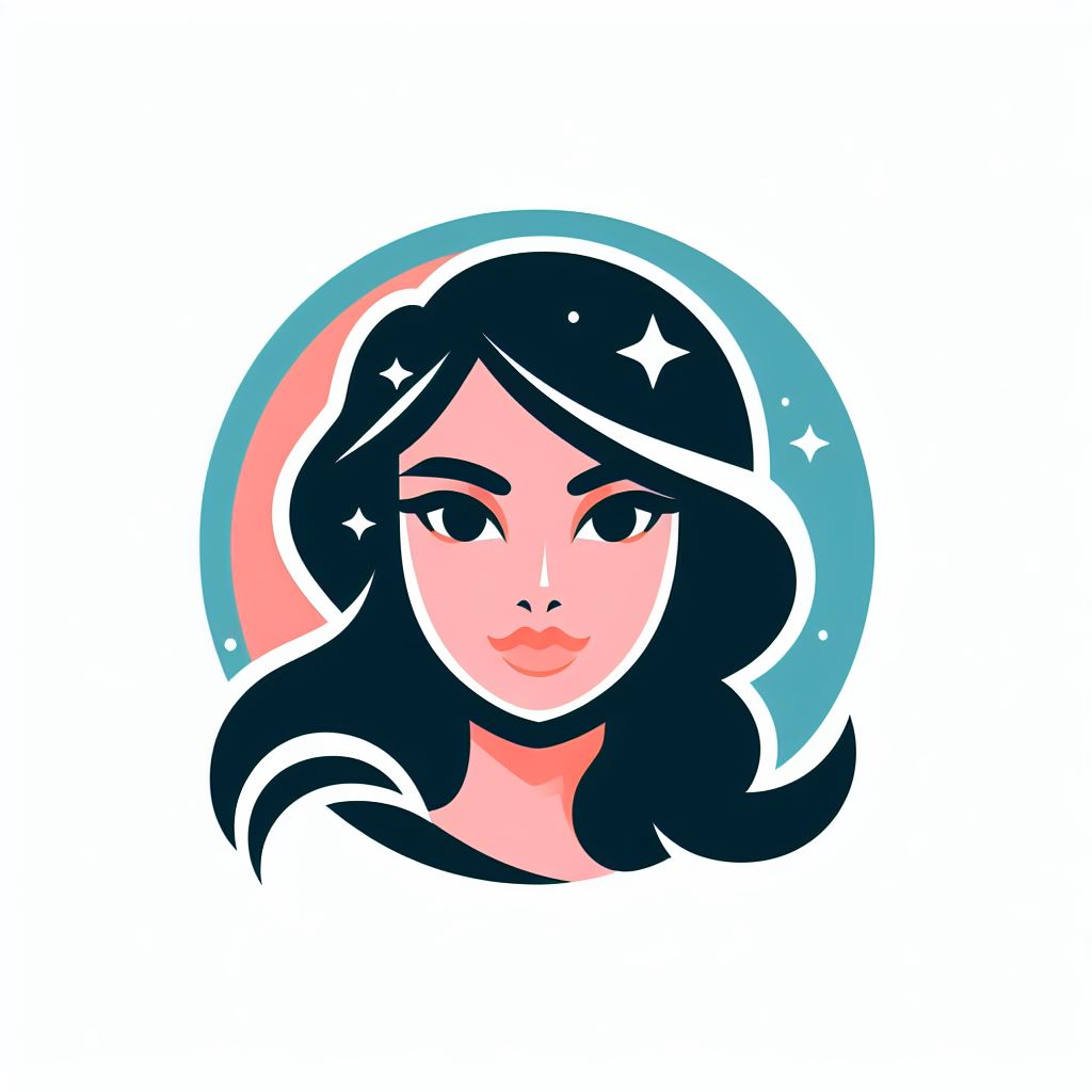 Logo for the website in the form of a cartoon face